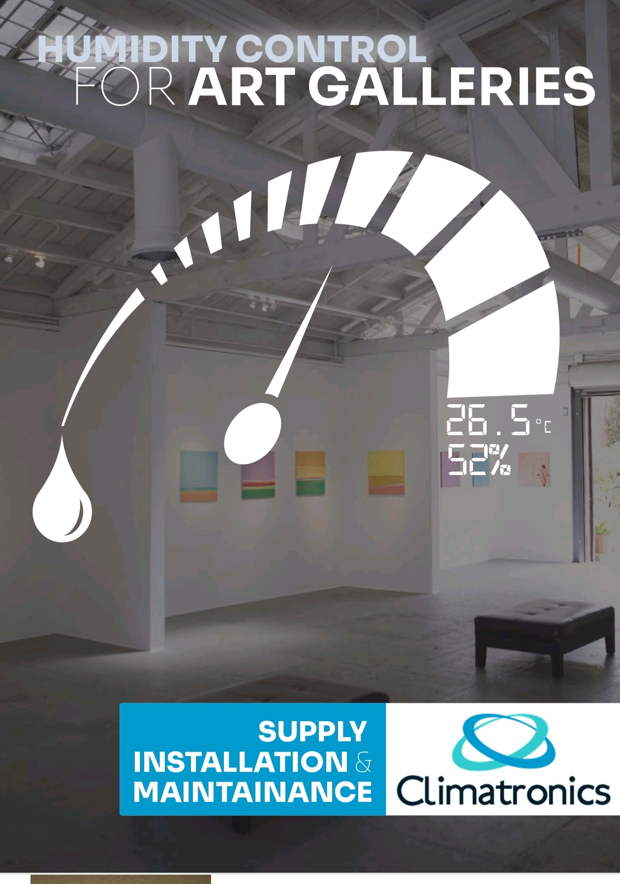 Humidity Control for Art Galleries